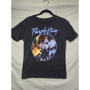 Purple Rain Prince & The Revolution Tee XS Black 80s Music The Prince Estate